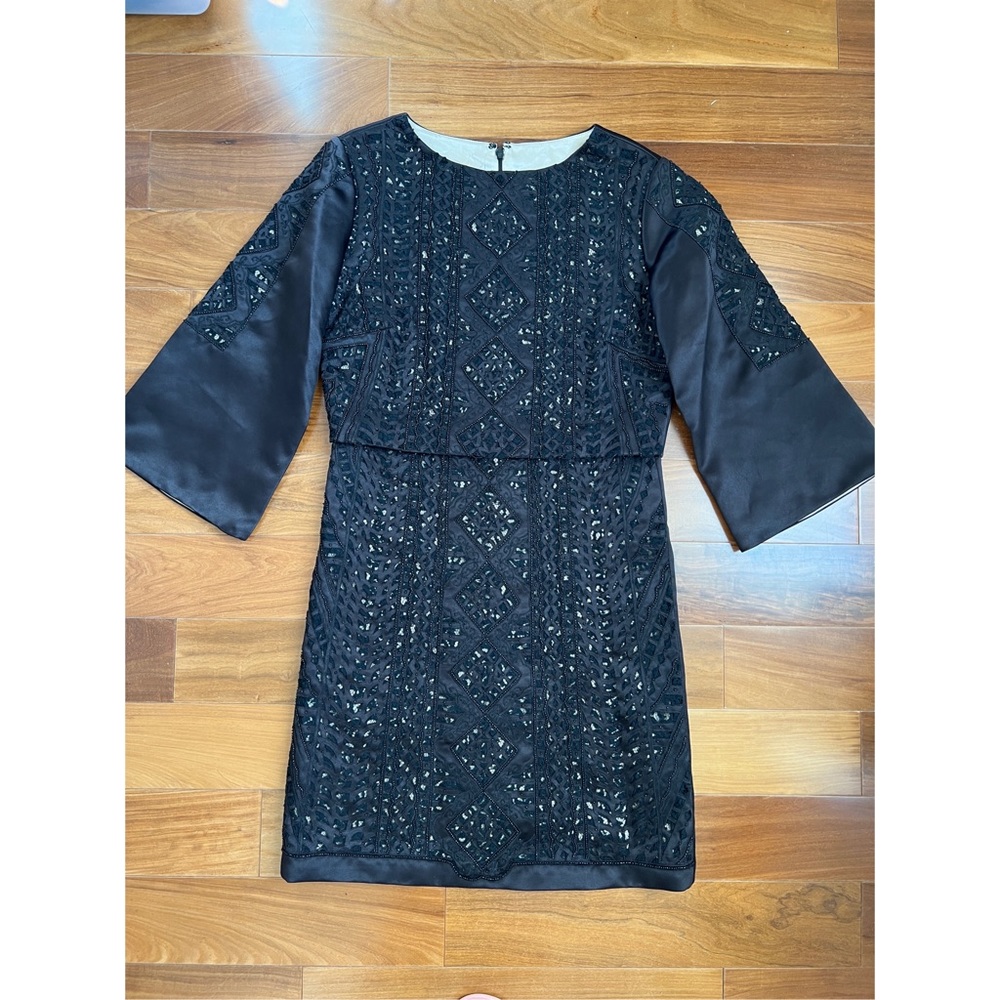 New Beaded Lace detail cocktail dress